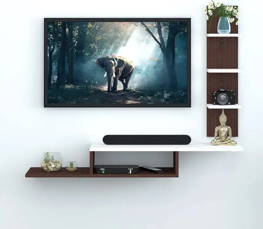 Meuble TV Mural + 2Étagères