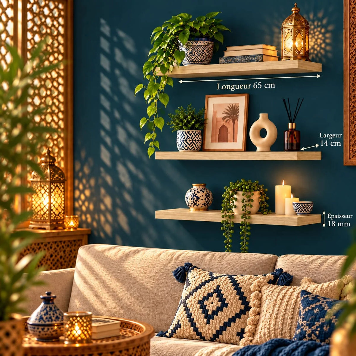 3 ETAGERES DE LUXE+توصيل مجاني