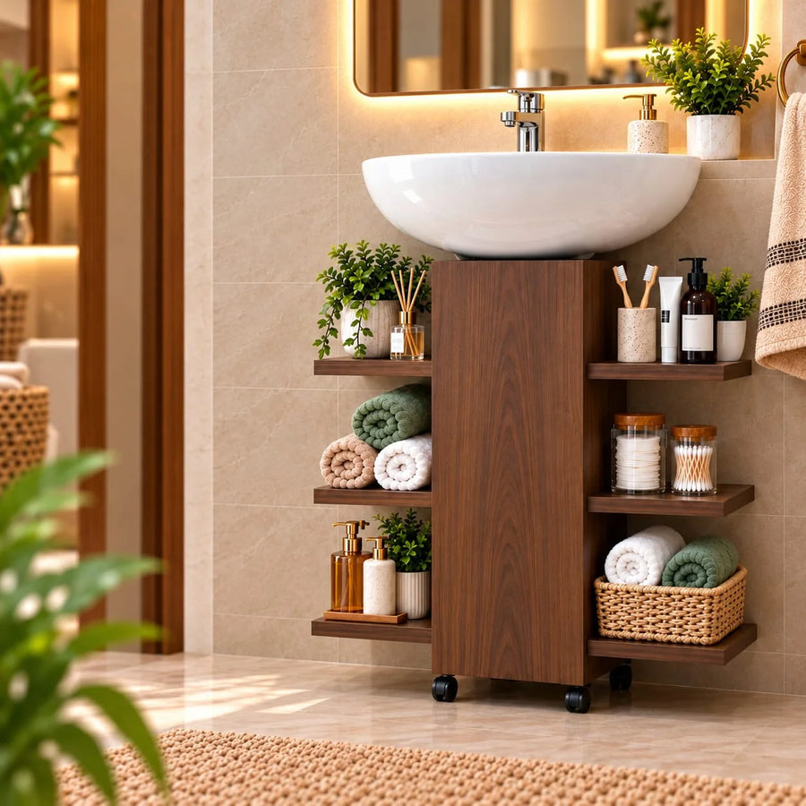 Étagère sous lavabo mobilo